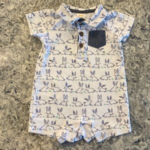 Gymboree Baby Bunny Onesie, 6-12 months